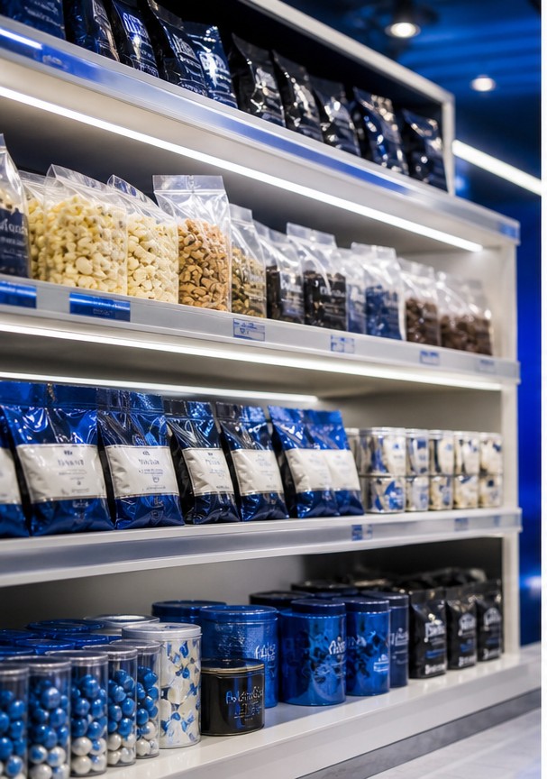 Euphoria premium snack shelves
