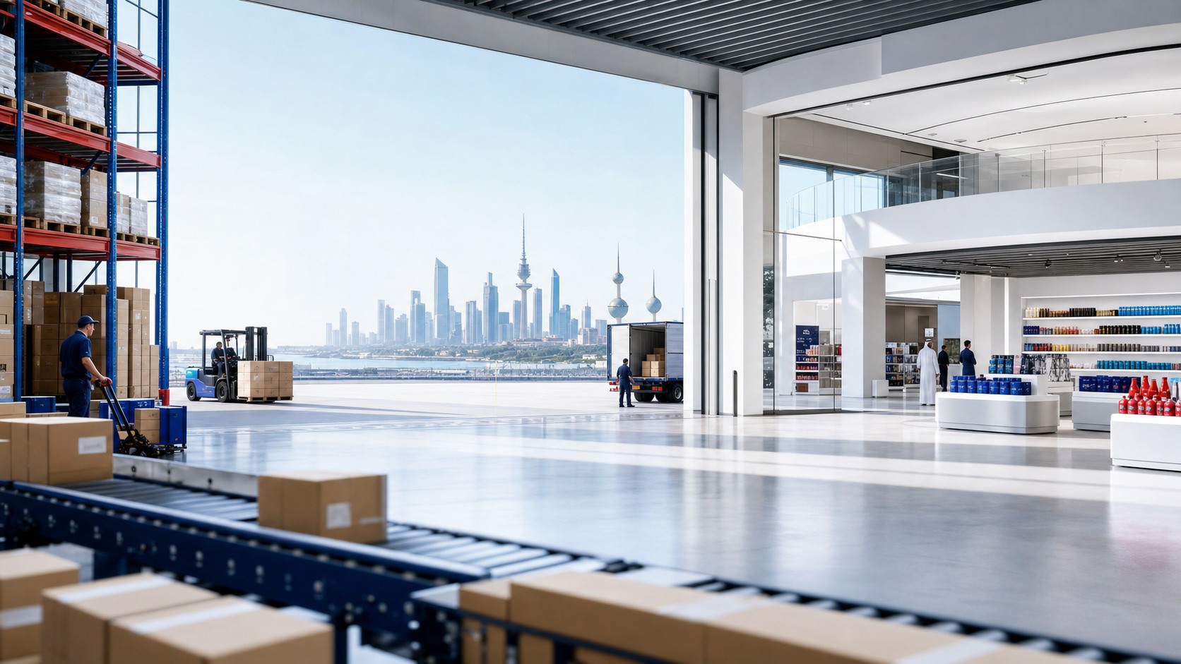 Melos operations in Kuwait