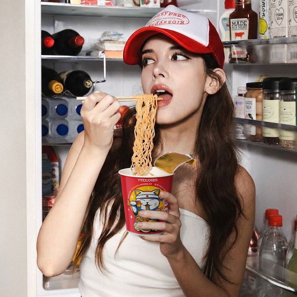 Proodles stacked noodle cups