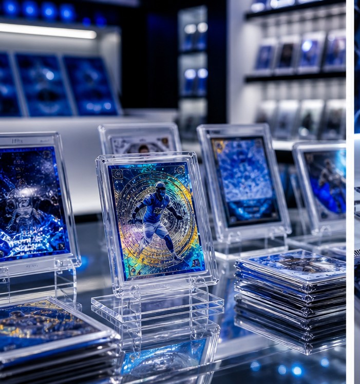 Q8 Trading Card collector display