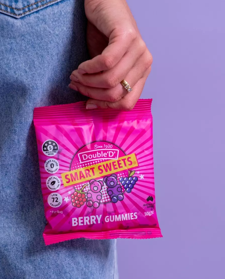 Smart Sweets berry gummies pack