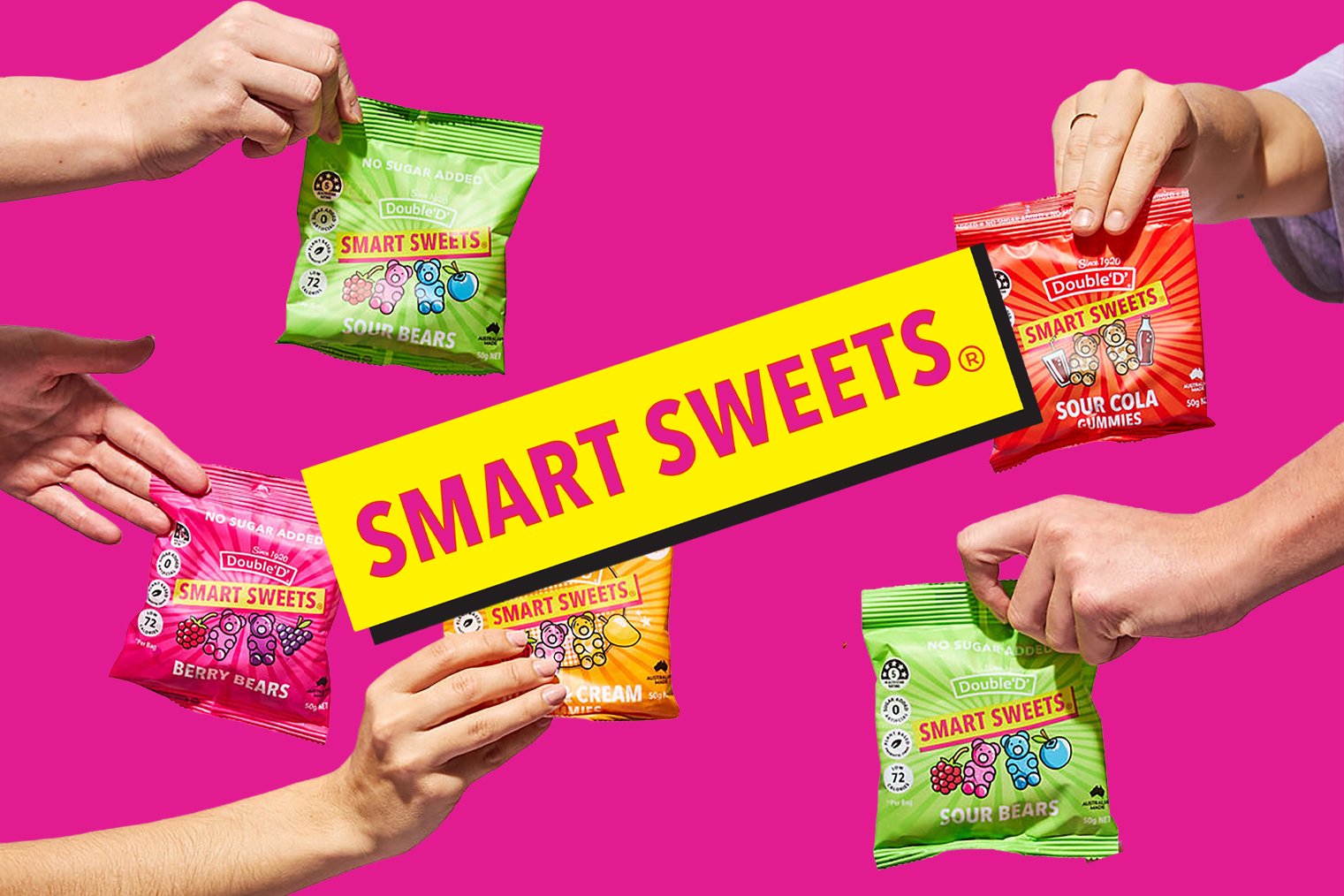 Smart Sweets colorful product cover